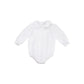 MAUDE'S PETER PAN COLLAR LONG SLEEVE - WORTH AVENUE WHITE