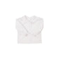 MAUDE'S PETER PAN COLLAR LONG SLEEVE - WORTH AVENUE WHITE
