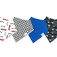 BANDANA BIB SETS - 4PK MORE OPTIONS AVAIL.