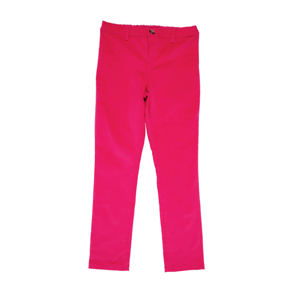 PREP CLUB PANTS - RALEIGH RASPBERRY CORDUROY