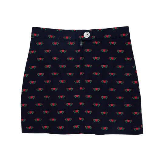 PERRIN PLEATED SKIRT FLANNEL- A KIND HEART