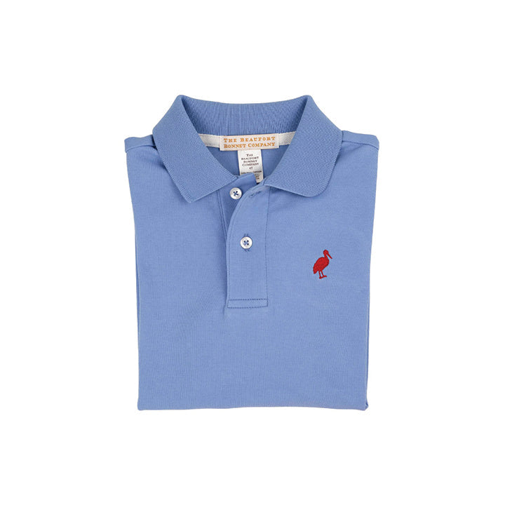 PRIM & PROPER POLO & ONESIE - BARBADOS BLUE