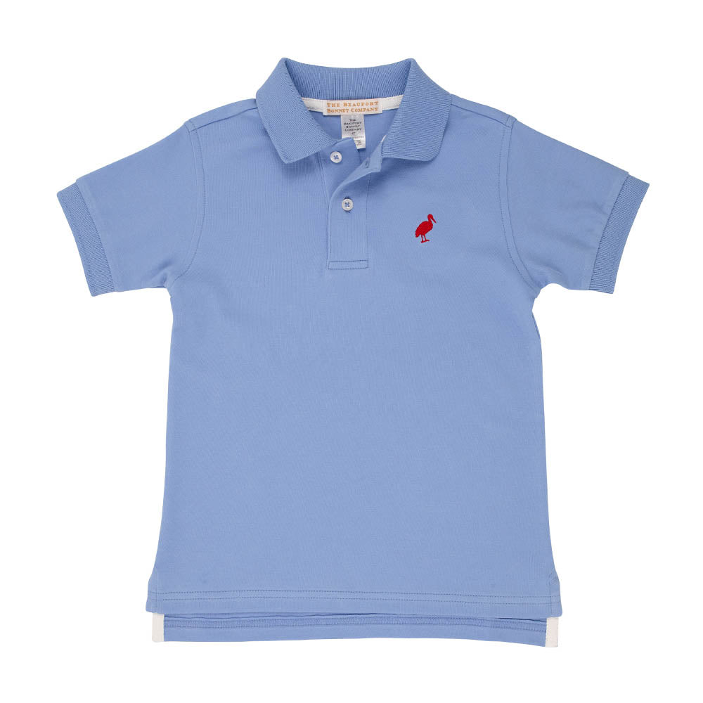 PRIM & PROPER POLO & ONESIE - BARBADOS BLUE