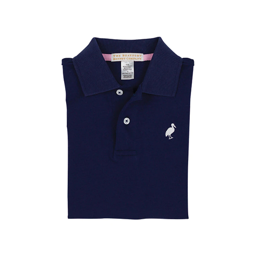 PRIM & PROPER POLO - NANTUCKET NAVY