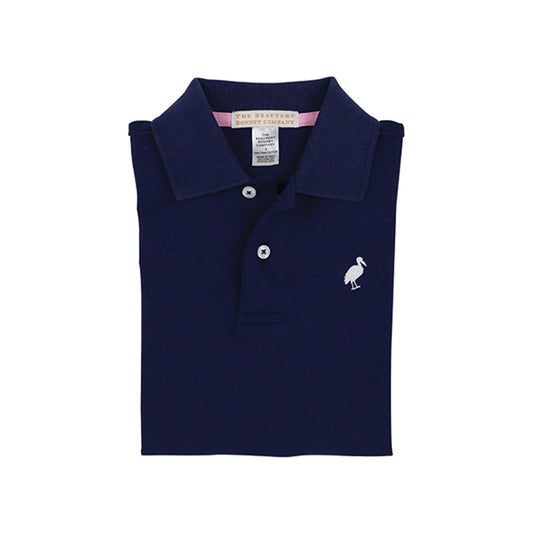 PRIM & PROPER POLO - NANTUCKET NAVY