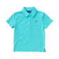 BOYS TOO COOL FOR SCHOOL POLO -SEA JET AQUA