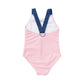 GRILS CREEK CROSSING SWIMSUIT - PLUMERIA STRIPE