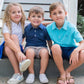 BOYS TOO COOL FOR SCHOOL POLO -SEA JET AQUA