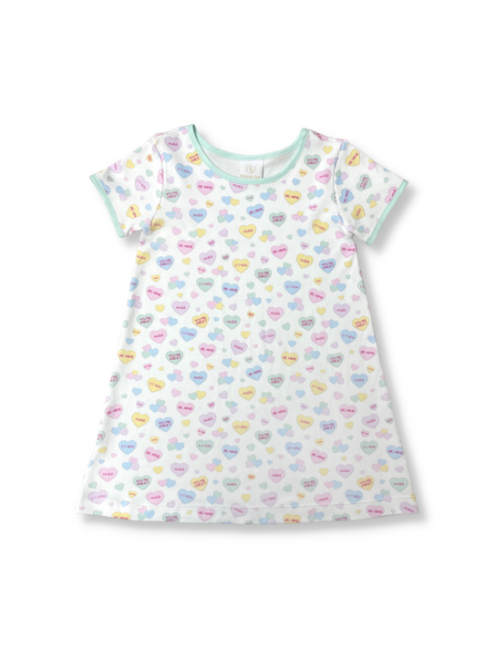 FAITH DRESS - CONVERSATION HEART