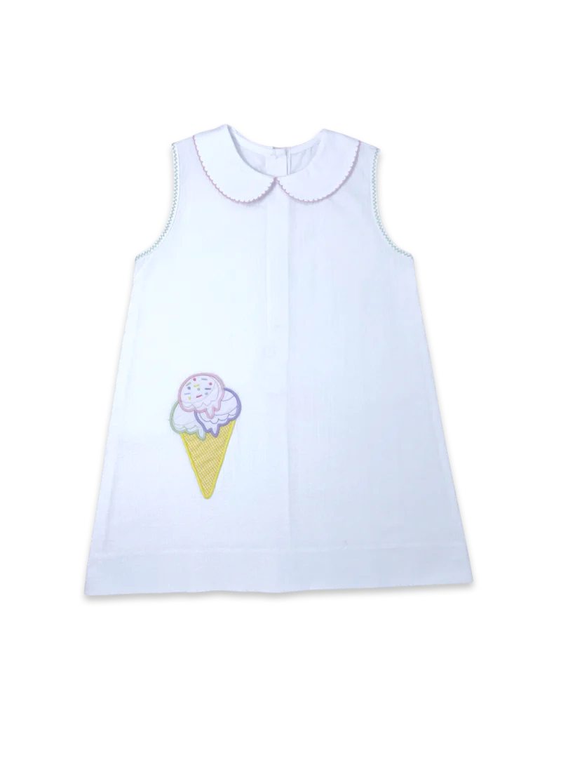 OLIVIA DRESS - ICE CREAM