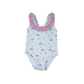 SARAH SWIMSUIT - ICE CREAM/PINK