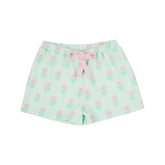 SHIPLEY SHORTS - FLOWER FOR FRIENDS SEAFOAM