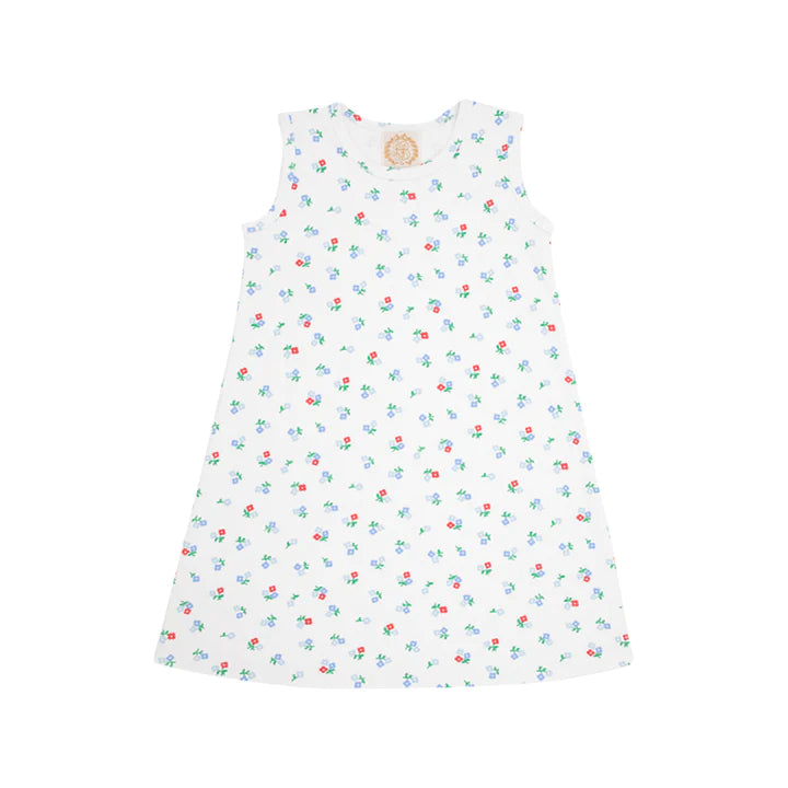 SLEEVELESS POLLY PLAY DRESS - MYERS PARK MINI FLORAL