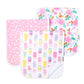 BURP CLOTH SET - 3PK MORE OPTIONS AVAIL.