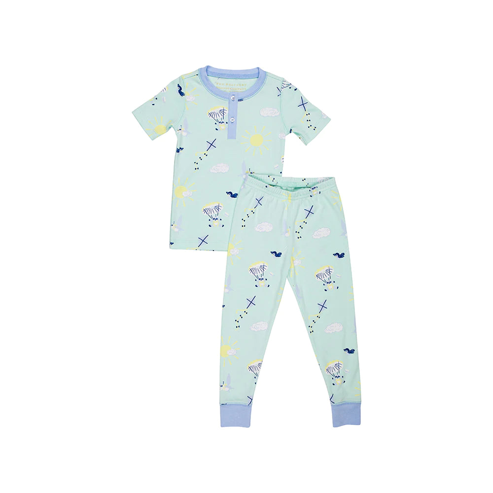 SUTTONS SHORT SLEEVE SET - ON THE FLY/BEALE STREET BLUE