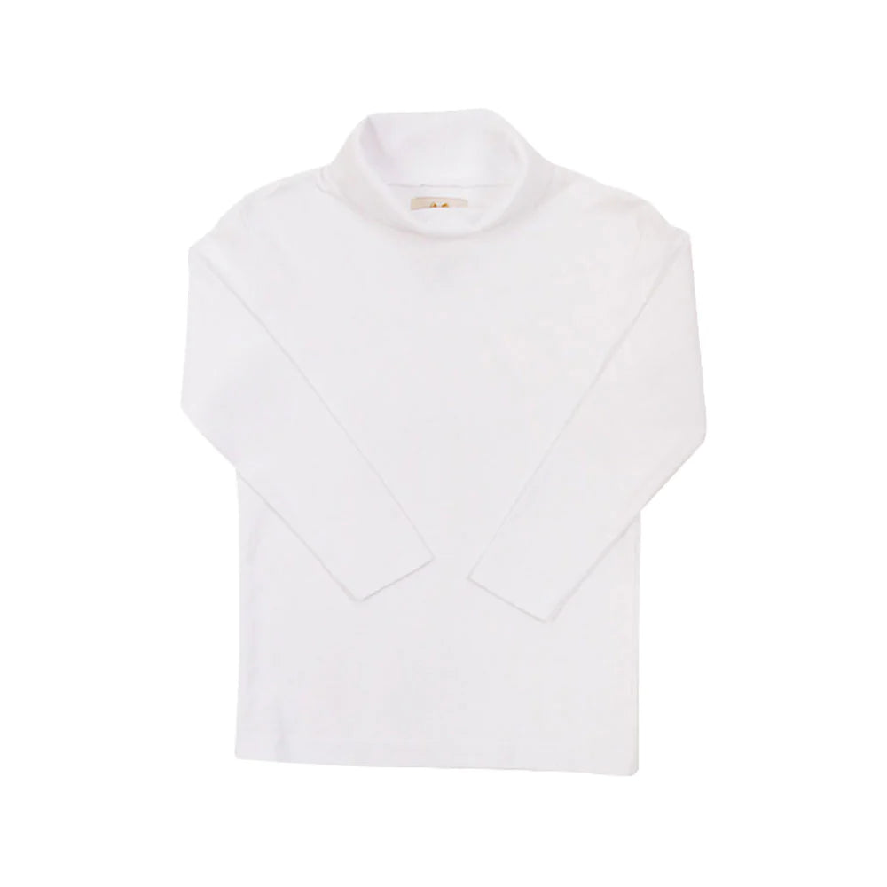 TATUM'S TURTLENECK - WORTH AVENUE WHITE (UNISEX)