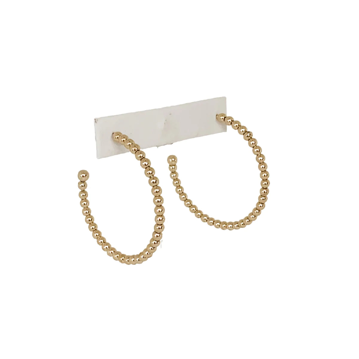 GRACE HOOP EARRING - GOLD