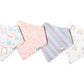 BANDANA BIB SETS - 4PK MORE OPTIONS AVAIL.