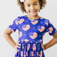 I HEART THE USA S/S POCKET TWIRL DRESS