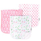 BURP CLOTH SET - 3PK MORE OPTIONS AVAIL.