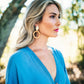 LIZZIE EARRINGS - TAN