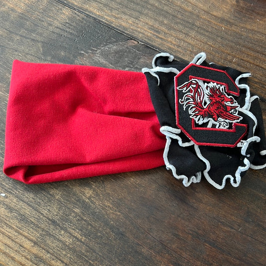 GAMECOCKS HEADBAND FLOWER PATCH