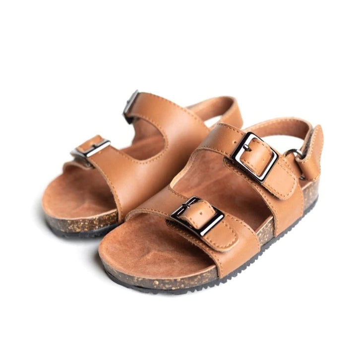 SLINGBACK SANDAL - CARAMEL