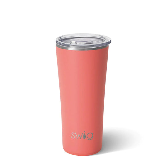 MATTE CORAL TUMBLER