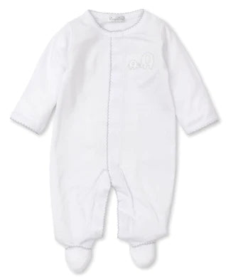 ELEPHANT LOVE FOOTIE - WHITE